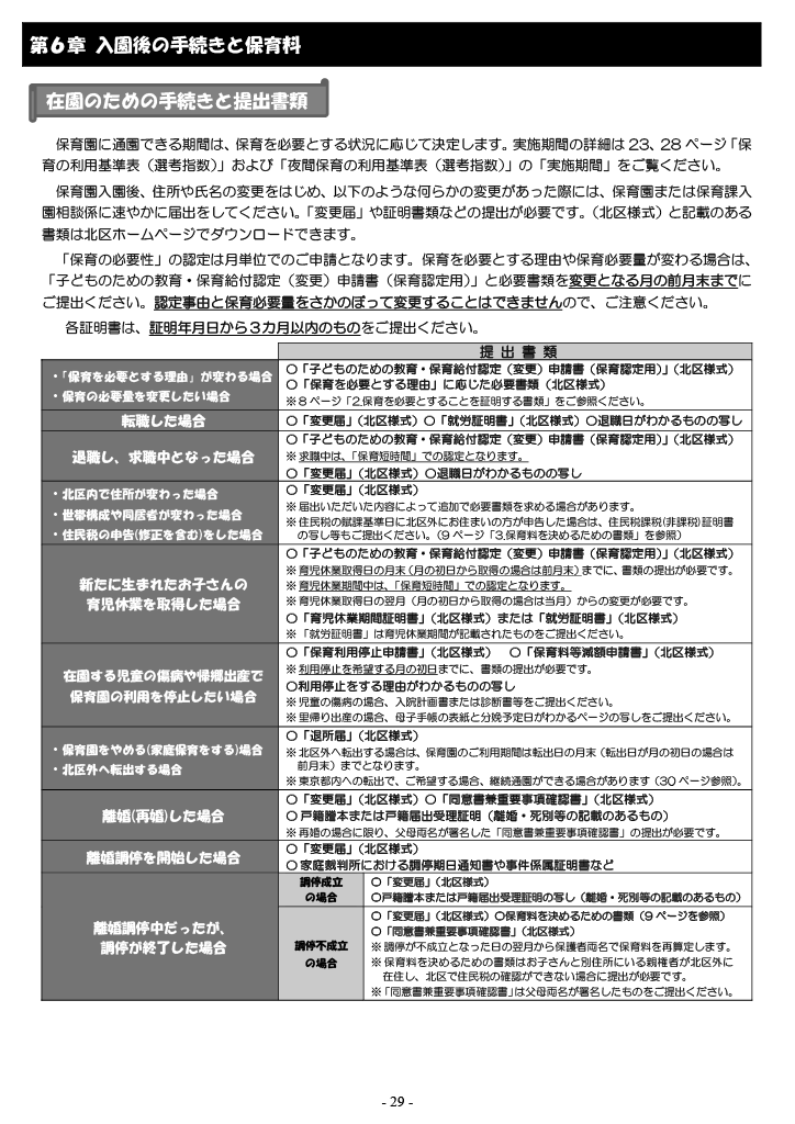 保育利用案内 ページ29