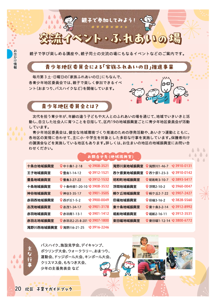 北区子育てガイドブック ページ21