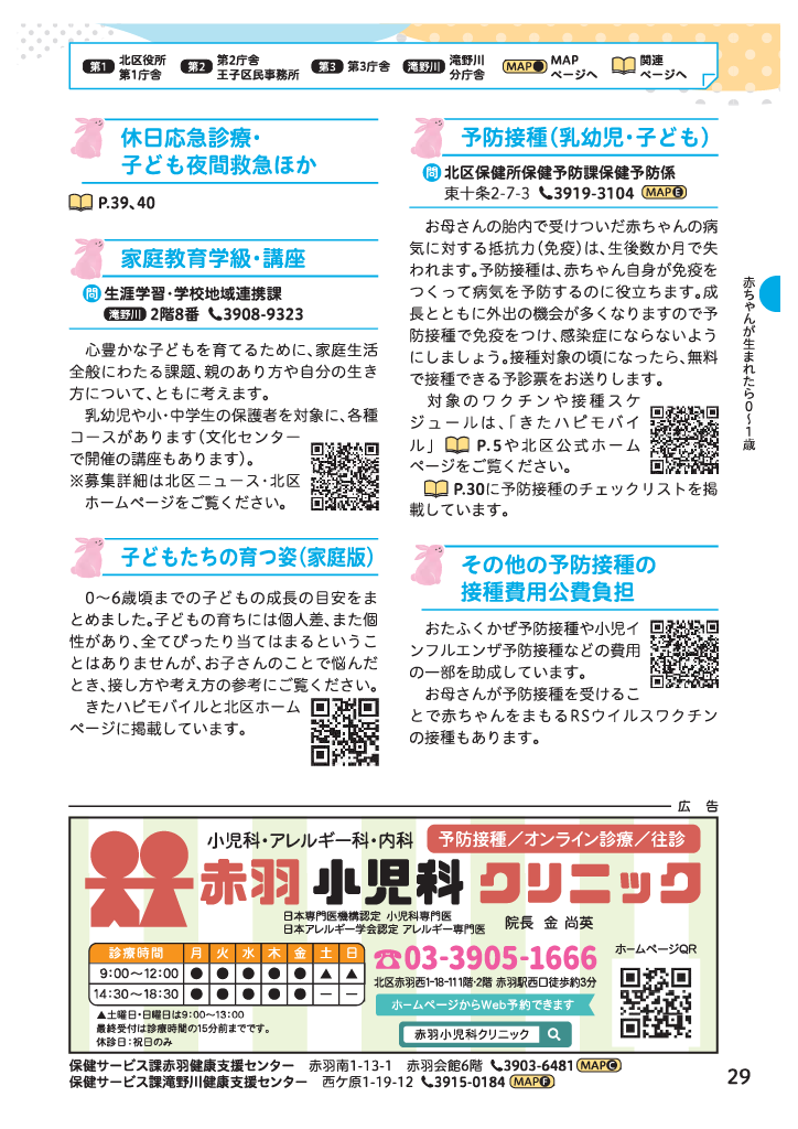 北区子育てガイドブック ページ30