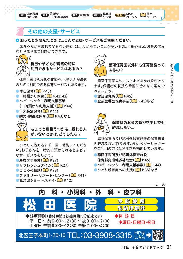 北区子育てガイドブック ページ32