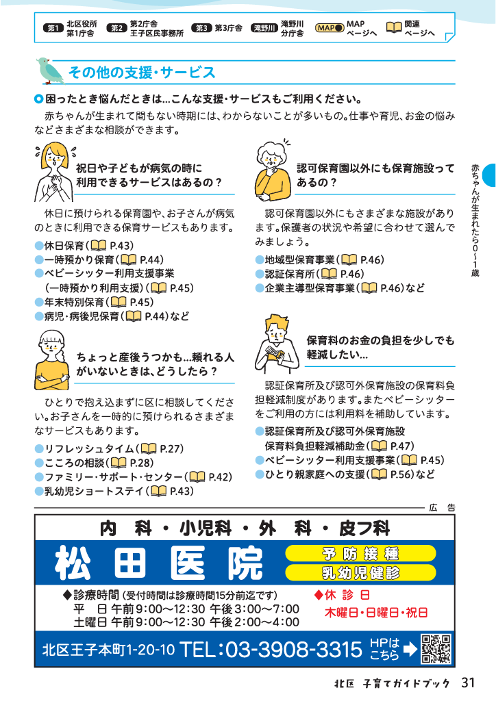 北区子育てガイドブック ページ32