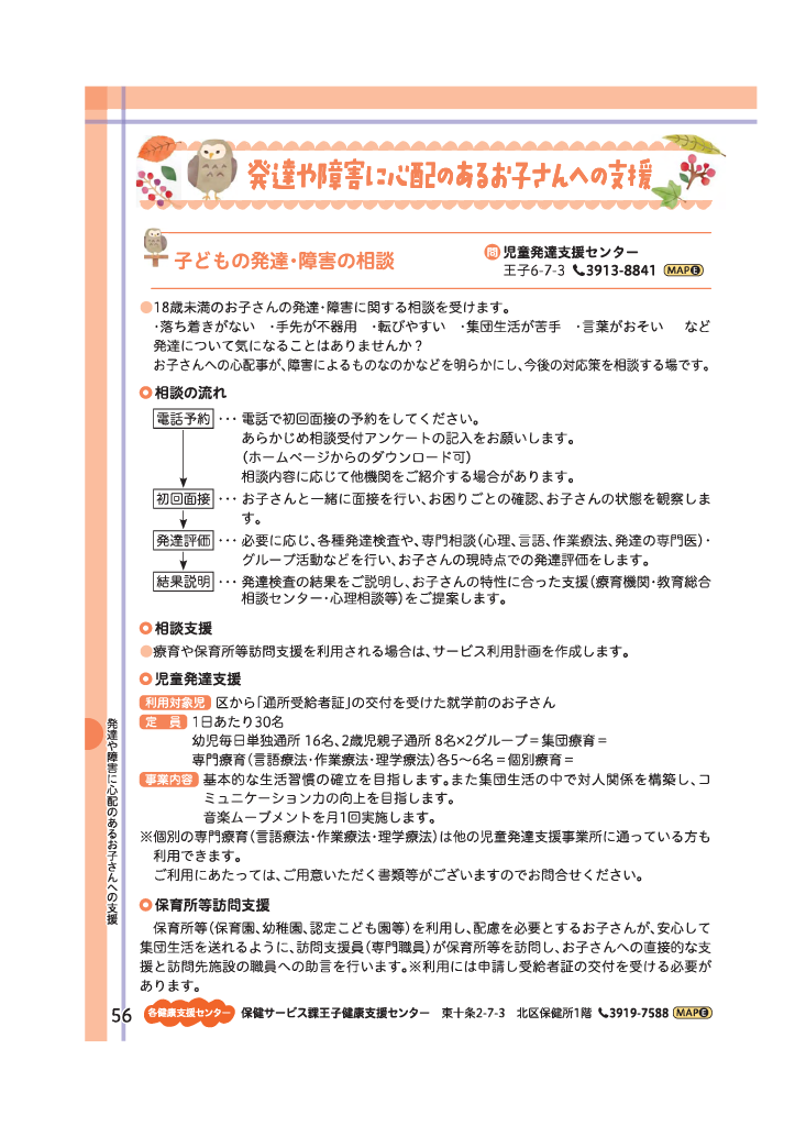 北区子育てガイドブック ページ57