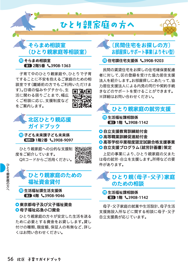 北区子育てガイドブック ページ57