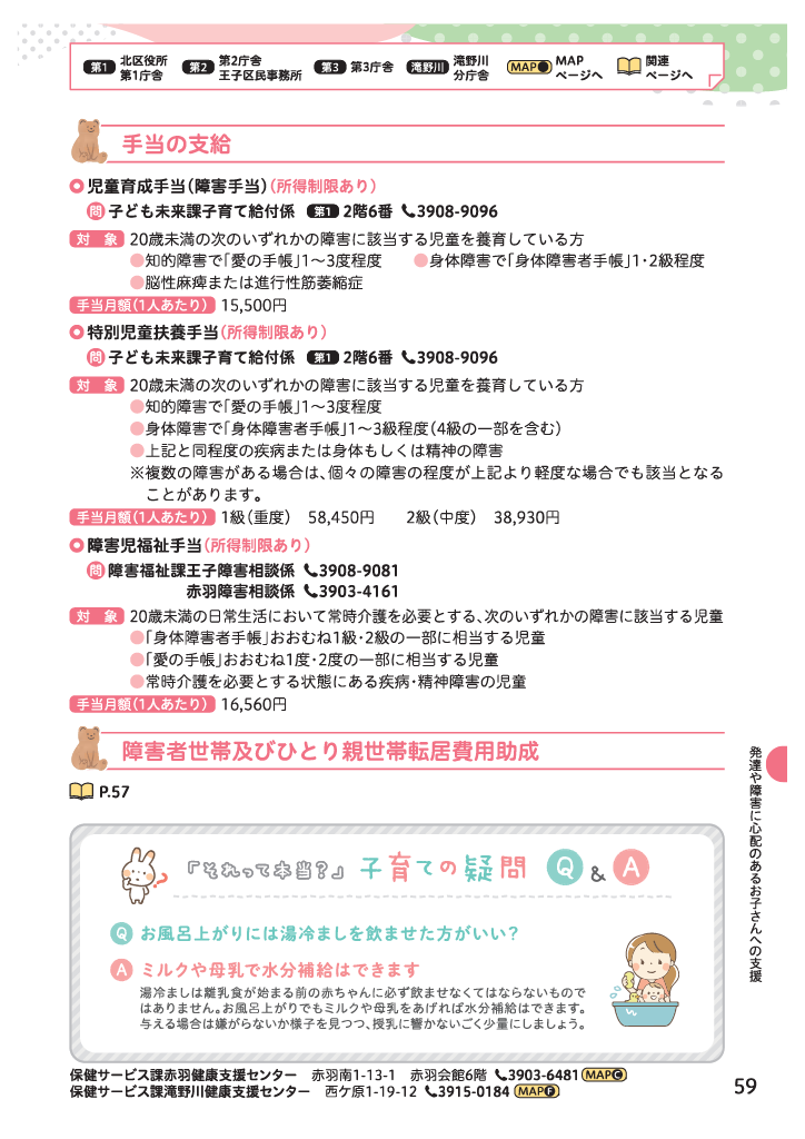 北区子育てガイドブック ページ60