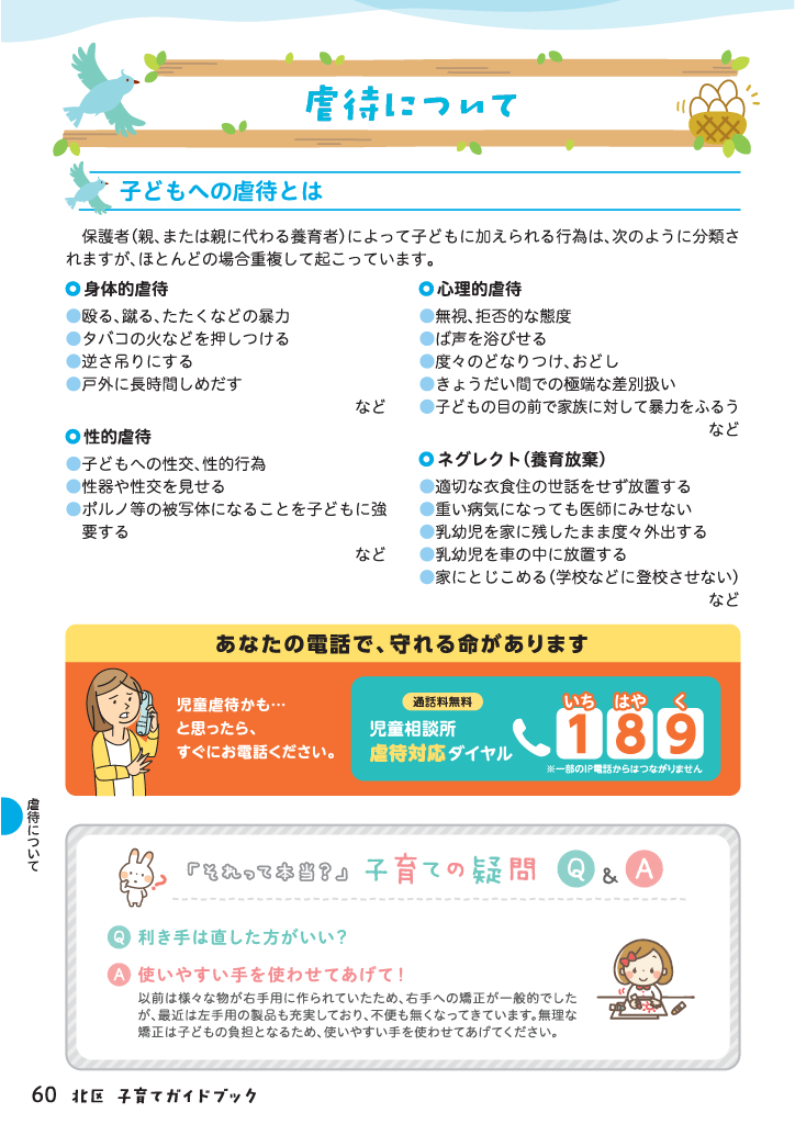 北区子育てガイドブック ページ61