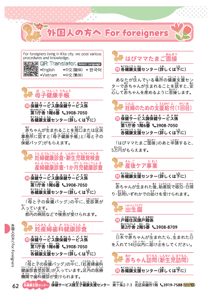 北区子育てガイドブック ページ63