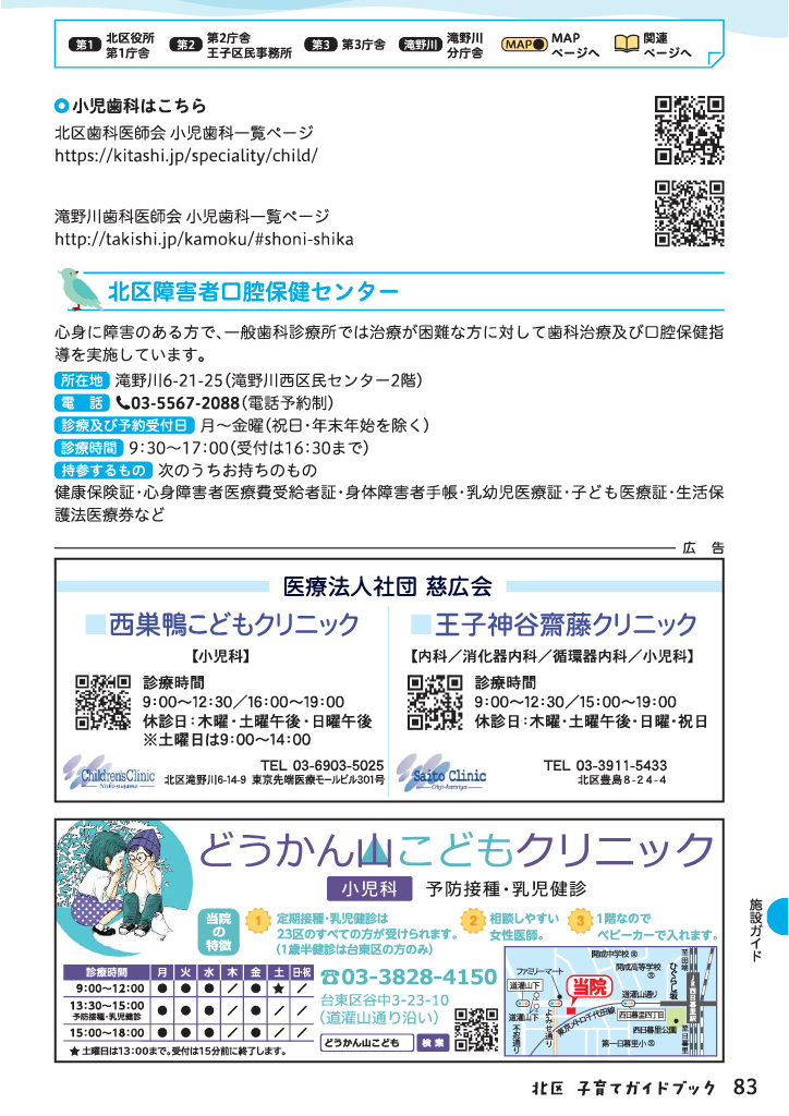 北区子育てガイドブック ページ84